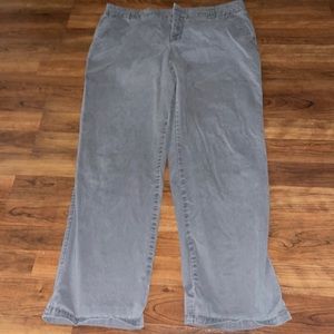 Grey work pants